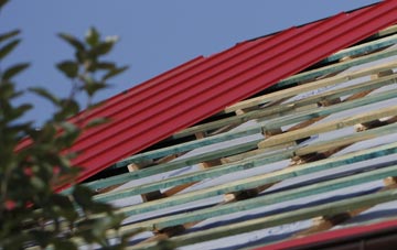 Wyverstone Street corrugated roofing costs